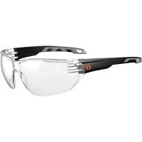 Lunettes de s&eacute;curit&eacute; sans monture Skullerz VALI, Lentille Transparent, Antibu&eacute;e/Anti-&eacute;gratignures, ANSI Z87+/R&eacute;pond ou surpasse la norme CSA Z94.3 Mukwa Safety Services