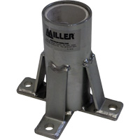 Miller&reg; Floor Mount Sleeve Mukwa Safety Services