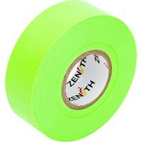 Ruban pour signalisation, 1,1875" la x 164' lo, Vert fluorescent Mukwa Safety Services