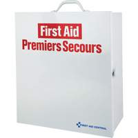 Armoire pour premiers soins SmartCompliance, R&eacute;pond &agrave; la norme CSA Z1220-17 type 3 environnements &agrave; haut risque, Petit (2-25 travailleurs) Mukwa Safety Services