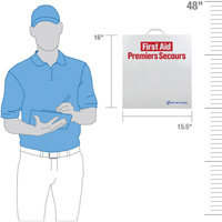 Armoire pour premiers soins SmartCompliance, R&eacute;pond &agrave; la norme CSA Z1220-17 type 3 environnements &agrave; haut risque, Petit (2-25 travailleurs) Mukwa Safety Services