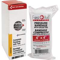 Recharge de bandages compressifs avec attaches SmartCompliance, 4" lo x 4" la Mukwa Safety Services