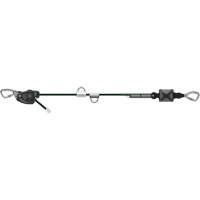 60' Rope Temporary Horizontal Lifeline, Kernmantle Mukwa Safety Services