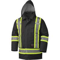 5025 Waterproof 7-in-1 Parka, Black, X-Small Mukwa Safety Services