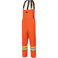 5053 The Rock 300D Insulated Bib Pants, Polyester, Small, High Visibility Orange Mukwa Safety Services