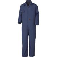 515T Coveralls with Zipper, Men's, Navy Blue, Size 40 Mukwa Safety Services