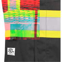 7729 FR-Tech&reg; Flame-Resistant Arc Safety Vest, Small, Black, 10 cal/cm² Mukwa Safety Services