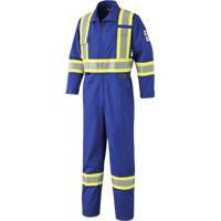 7704 Combinaison &agrave; haute visibilit&eacute; FR-Tech, Taille 42, Bleu royal, 10 cal/cm²/9,7 cal/cm² Mukwa Safety Services
