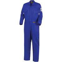 7779 Combinaison ignifuge r&eacute;sistant aux arcs &eacute;lectriques FR-Tech 88/12, Taille 36, Bleu royal Mukwa Safety Services
