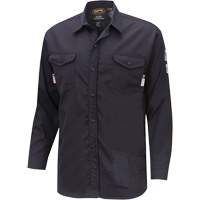 7742 Chemise de s&eacute;curit&eacute; ignifug&eacute;e FR-Tech, Petit, Bleu marin Mukwa Safety Services