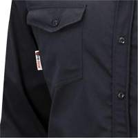 7742 Chemise de s&eacute;curit&eacute; ignifug&eacute;e FR-Tech, Petit, Bleu marin Mukwa Safety Services