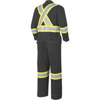7702BKT Combinaison FR-Tech contre les arcs, Taille 40 (grand taille), Noir, 10 cal/cm² Mukwa Safety Services