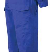 7706T Combinaison ignifuge FR-Tech avec fermetures &agrave; glissi&egrave;re aux jambes, Taille 40 (grand taille), Bleu royal, 9,7 cal/cm² Mukwa Safety Services