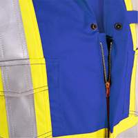 7706T Combinaison ignifuge FR-Tech avec fermetures &agrave; glissi&egrave;re aux jambes, Taille 40 (grand taille), Bleu royal, 9,7 cal/cm² Mukwa Safety Services