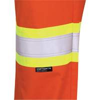 7763 Pantalon de s&eacute;curit&eacute; haute visibilit&eacute; r&eacute;sistant aux arcs &eacute;lectriques FR-Tech 88/12, 30, x 32, Orange haute visibilit&eacute;, 9,7 cal/cm² Mukwa Safety Services
