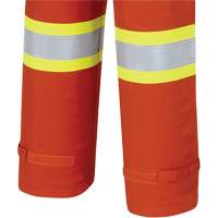 7702W Combinaison FR-Tech ignifuge/contre les arcs pour femme, Taille T-petit, Orange haute visibilit&eacute;, 10 cal/cm² Mukwa Safety Services