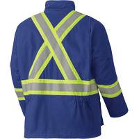 5523 Manteau de s&eacute;curit&eacute; ignifuge, Petit, Bleu royal, 58 cal/cm² Mukwa Safety Services