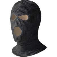 5560A Lined 3-Hole Balaclava, Black Mukwa Safety Services