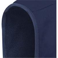 564N Hardhat Liner, Fleece Lining, One Size, Navy Blue Mukwa Safety Services