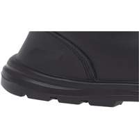 1027 Bottes de travail 8" noires, Cuir, Embout Acier, Taille 10 Mukwa Safety Services