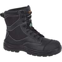1050 Bottes de s&eacute;curit&eacute; composites noires, Cuir, Taille 14, Imperm&eacute;able Mukwa Safety Services