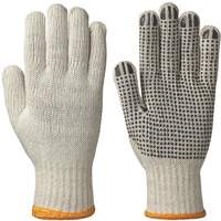501 Gants tricot&eacute;s &agrave; points sur la paume, Poly/coton, Petit Mukwa Safety Services