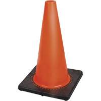 181P C&ocirc;ne de s&eacute;curit&eacute; flexible de premi&egrave;re qualit&eacute;, 18", Orange Mukwa Safety Services