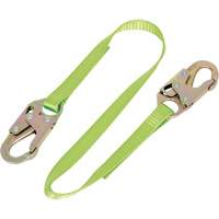LAN-3400-6 Webbing Restraint Lanyard, 1 Legs, 6', CSA Class B Mukwa Safety Services