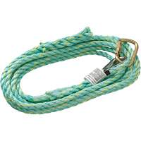 VL-1115-50 Cordage de s&eacute;curit&eacute; vertical, Copolym&egrave;re Mukwa Safety Services