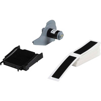 Raised Panel Labels, Polyester, 1" L x 4" H, Black Mukwa Safety Services