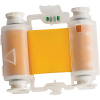 R6900 Series Snap-In Printer Ribbon, 2" x 150', Yellow Mukwa Safety Services