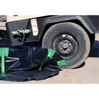 Berme Ultra-Containment Berm, Capacit&eacute; 1077 gal. US, 12' la x 12' lo x 12" h, Paroi &agrave; piquets Mukwa Safety Services