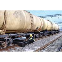 Berme Ultra-Track Berm, Capacit&eacute; 144 gal. US, 4' la x 6' lo x 12" h, Paroi en mousse Mukwa Safety Services