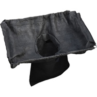 Square Ultra-Drain Guard&reg; Catch Basin Insert with Overflow Port, Oil & Sediment, 16" - 28" L x 20" - 36" W Mukwa Safety Services