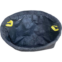 Round Ultra-Drain Guard&reg; Catch Basin Insert with Overflow Port, Oil & Sediment, 22" - 25" L x 22" - 25" W Mukwa Safety Services