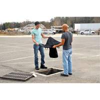 Archaea Boom Ultra-Drain Guard&reg; Catch Basic Guard, Bioremediation/Oil & Sediment, 48" L x 36" W Mukwa Safety Services