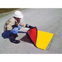Plus Ultra-Drain Seal&reg;, Square, 18" L x 18" W Mukwa Safety Services