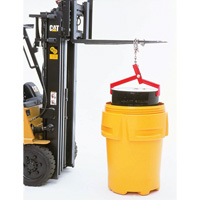 Ultra-Drum Lifter, 55 gal. US (45 gal. imp.), Cap. 1000 lb/453 kg Mukwa Safety Services