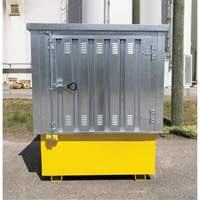 Couvercle rigide en acier Ultra-IBC, 71,1" lo x 83,1" la x 66,3" h, Capacit&eacute; de charge 5640 lb Mukwa Safety Services