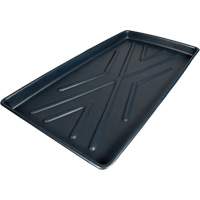 Ultra-Rack Containment Tray – Plateau unique, 44" lo x 23,5" la x 2,8" h, Cap. de d&eacute;versement 8 gal. US Mukwa Safety Services