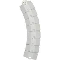 Small Ultra-Sidewinder Cable Protection System avec capuchons, 39,5" x 3" x 0,8", 2000 lb (1 tonne) Mukwa Safety Services