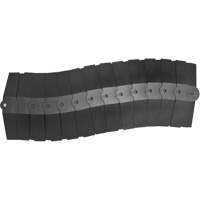 Medium Ultra-Sidewinder Cable Protection System avec capuchons, 33" x 9,8" x 1,4", 260 lb (0,13 tonnes) Mukwa Safety Services