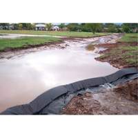 Black Ultra-Silt Dike&reg;, 7' L x 5' W Mukwa Safety Services
