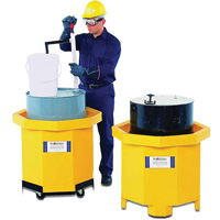 Transpalette pour Ultra-Spill Collector, 66 gal. US, Mobile Mukwa Safety Services