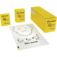Laerdal&reg; Face Shield, Single Use Faceshield, Class 1/Class 2 Mukwa Safety Services