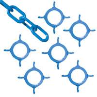 Cone Chain Connector Kit, Blue Mukwa Safety Services