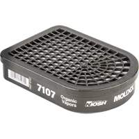 Semi-Rectangular Respirator Cartridge, Gas/Vapour Cartridge, Organic Vapour Mukwa Safety Services