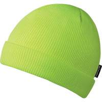 5567A Toque, Acrylic Lining, One Size, High-Visibility Lime-Yellow Mukwa Safety Services