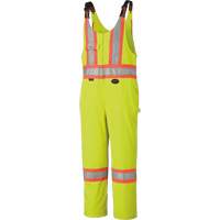 6616T High-Visibility Heavy-Duty Overalls, Poly-Cotton, 40 (Tall), High Visibility Lime-Yellow Mukwa Safety Services