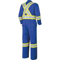 7704T Combinaison anti-arc &eacute;lectrique FR-Tech, Taille 40 (grand taille), Bleu royal, 10 cal/cm² Mukwa Safety Services